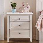 Wooden Nightstand with Drawer